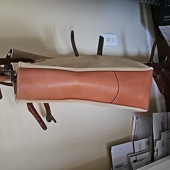 Jack Spade Canvas and Leather Accented Bag - Picture 3 of 14